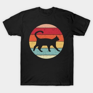 The Cat Retro Vintage Style T-Shirt